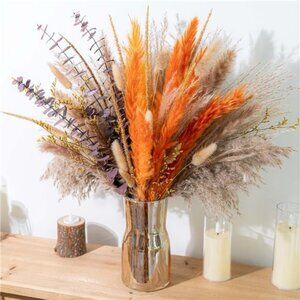 Fall Decora Pampas Grass Decor Eucalyptus Boho Decor Bouquet Dried Pampas